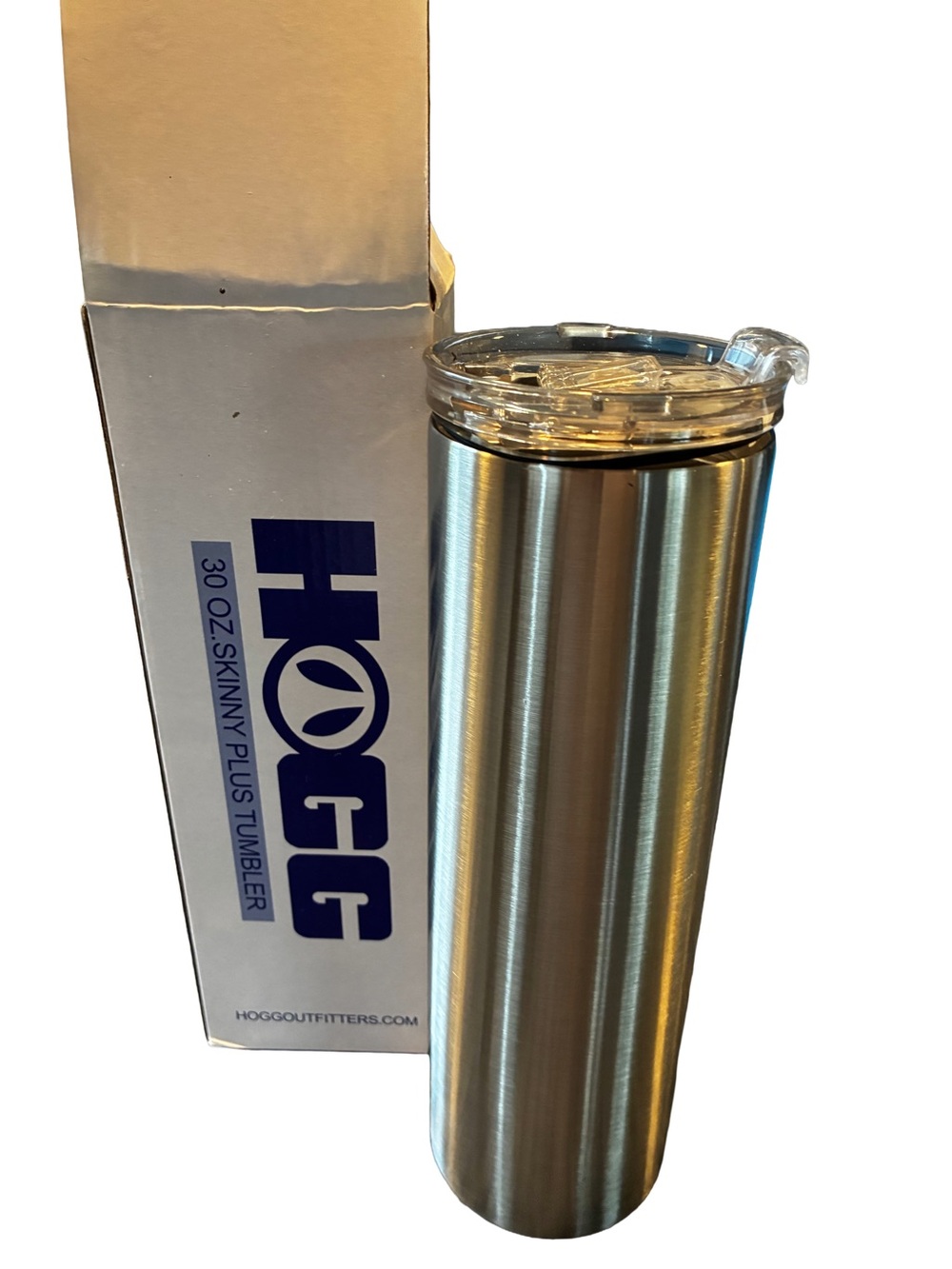 HOGG 30oz Skinny Plus Tumbler Stainless Steel Sublimation Craft Blank New